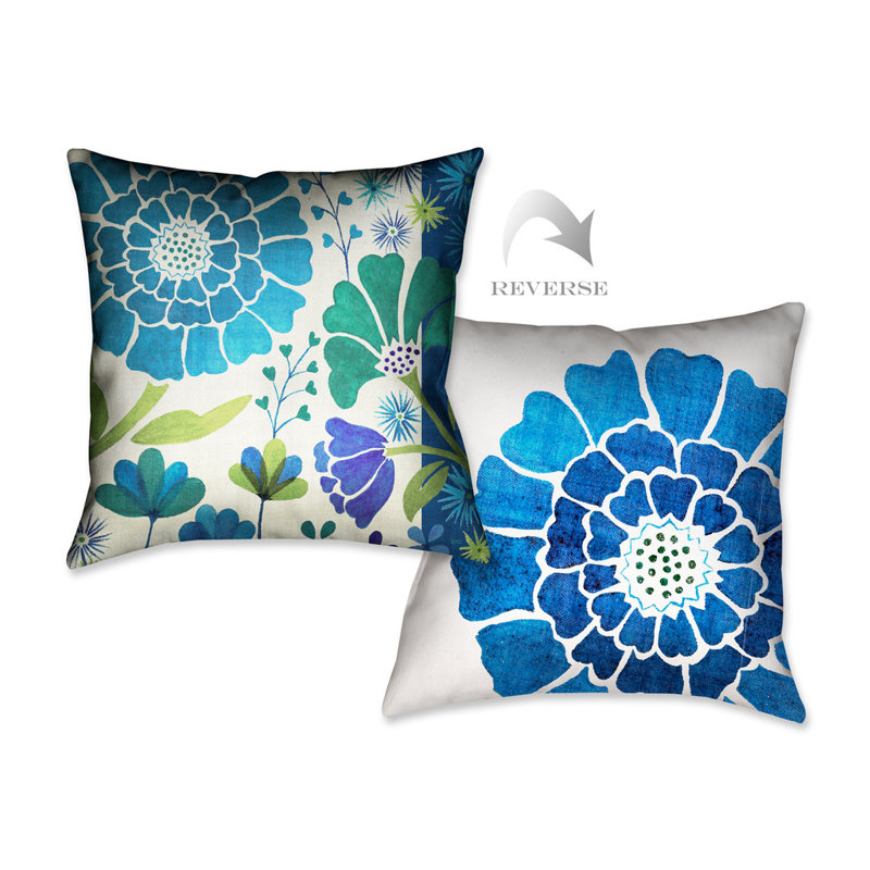 Coussin ii Blue Garden