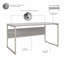 Bureau et piédestal mobile à 3 tiroirs-70328107-70328108