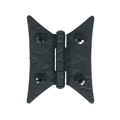 Rough Butterfly Hinge, Pair
