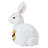 Fitz And Floyd Sunflower Rabbit Decorative Resting Figurine, 13 Inch