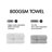 Ensemble de serviettes 100% coton absorbant 800GSM-20238602