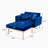 Gottman Upholstered Accent Chair with Ottoman-84319089