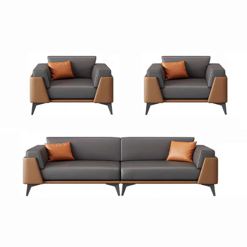 Simple modern business reception sofa set