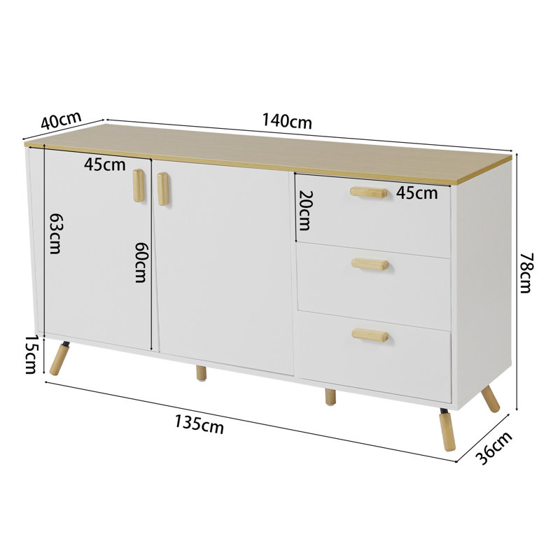 Grandview 135cm Sideboard