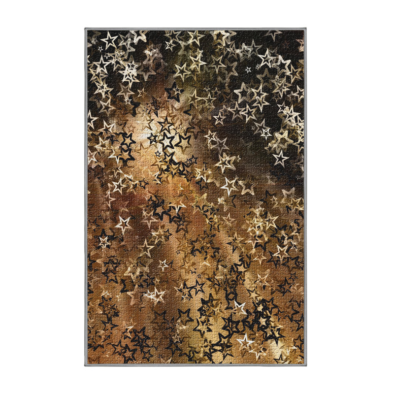 Tapis brun Star, Rectangle 2 pi x 3 pi