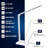 Neascu 11.4'' Table Lamp With USB and Wireless Charger