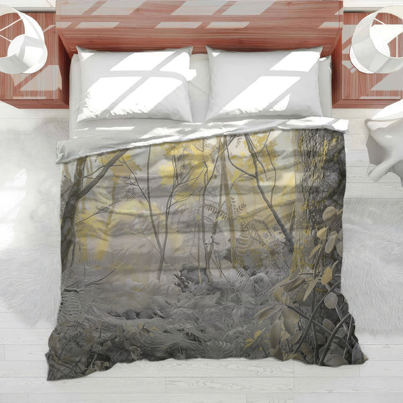 Golden Foliage NatureCotton Blend Comforter, Twin XL Comforter