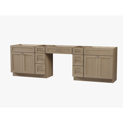 114 Double Bathroom Vanity Base Only