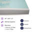 Matelas pour lit d'hôpital Visco Gel Polymer Technology