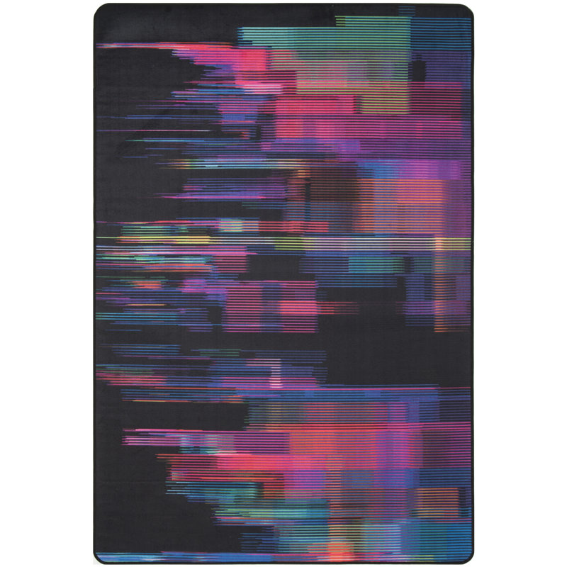 Ellesmere Performance Machine Washable Abstract Rug, Rectangle 5'1" x 7'6"