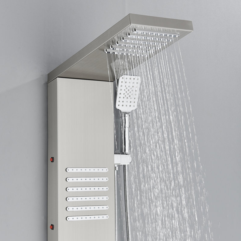 48'' Shower Panel with Fixed Shower Head