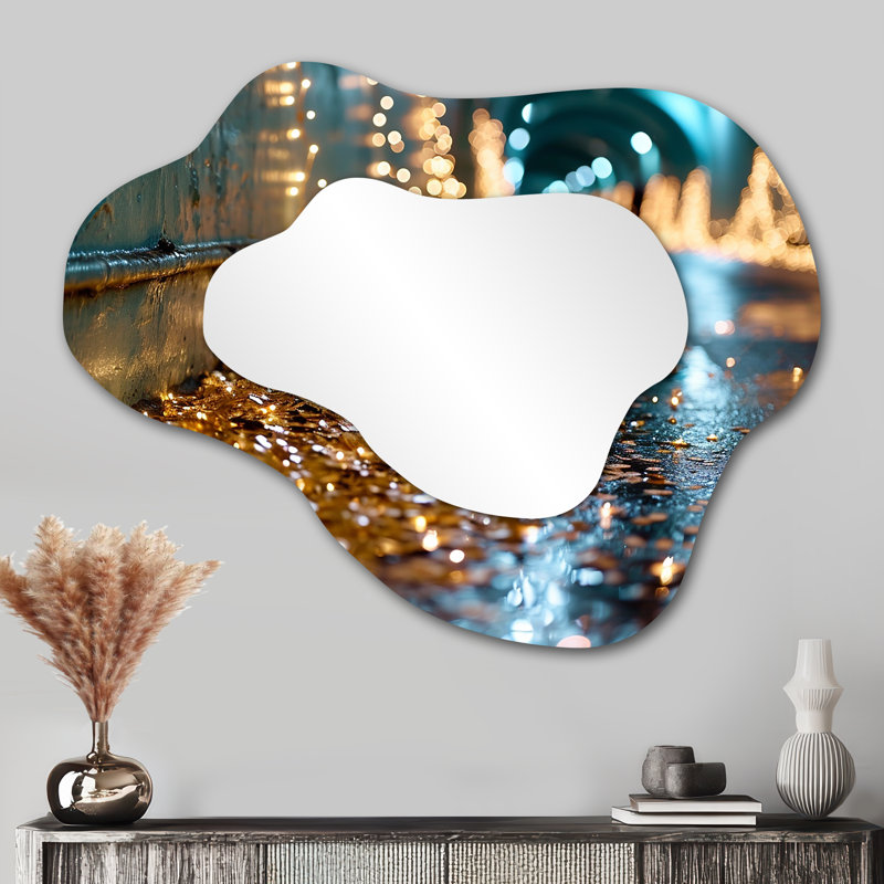 Vergil Water Droplets City Rain In Urban Tunnel, 27 po x 35 po