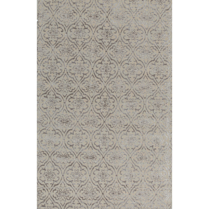 Tapis doré de haute qualité noué à la main