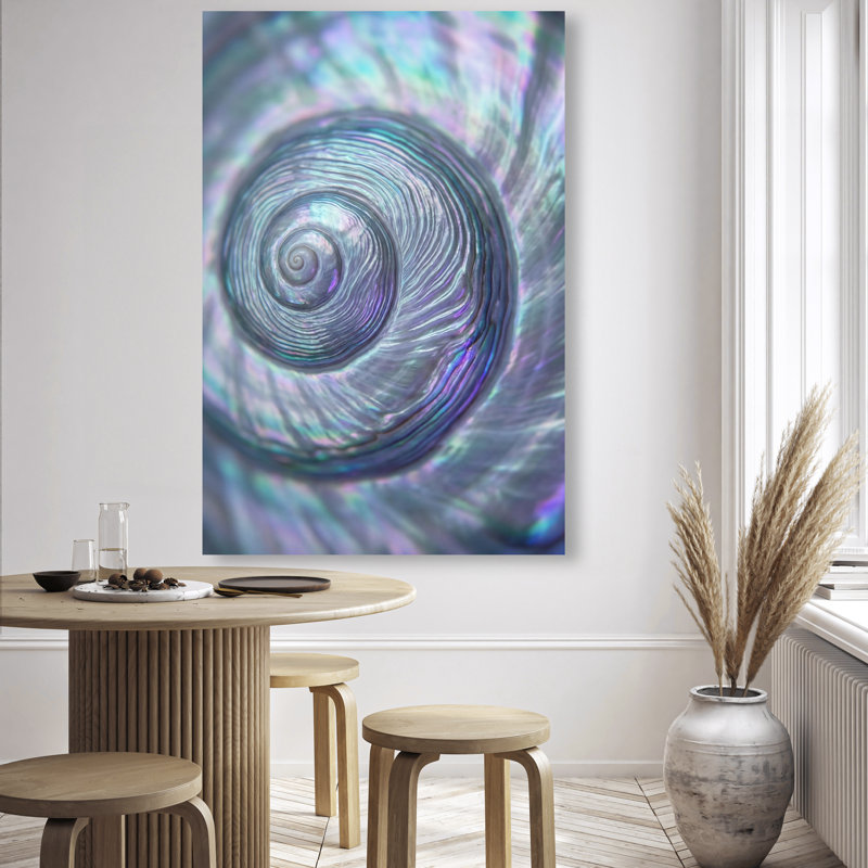 Sea Spiral Print by Oliver Gal, 15"H x 10"W, Gallery Wrapped