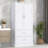 Tall Bathroom Storage Cabinet with Two Doors and Drawers-1811219666
