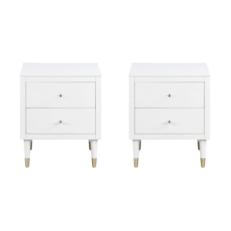 Stanton 22'' W Solid Wood Nightstand, White