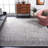 Bethlyn Geometric Ivory/Silver Area Rug-191090256