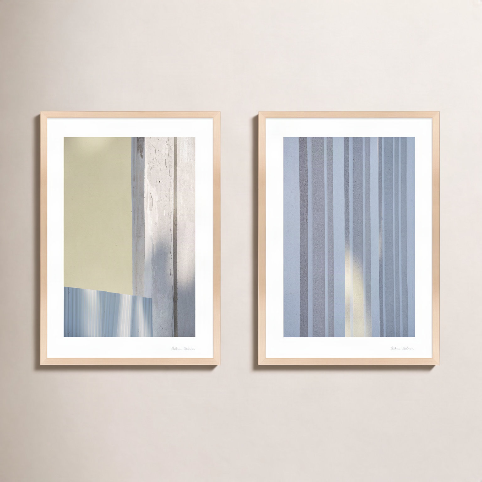 Sun And Concrete by Svetlana Smirnova, 20" H x 14" W x 1.25" D, Maple