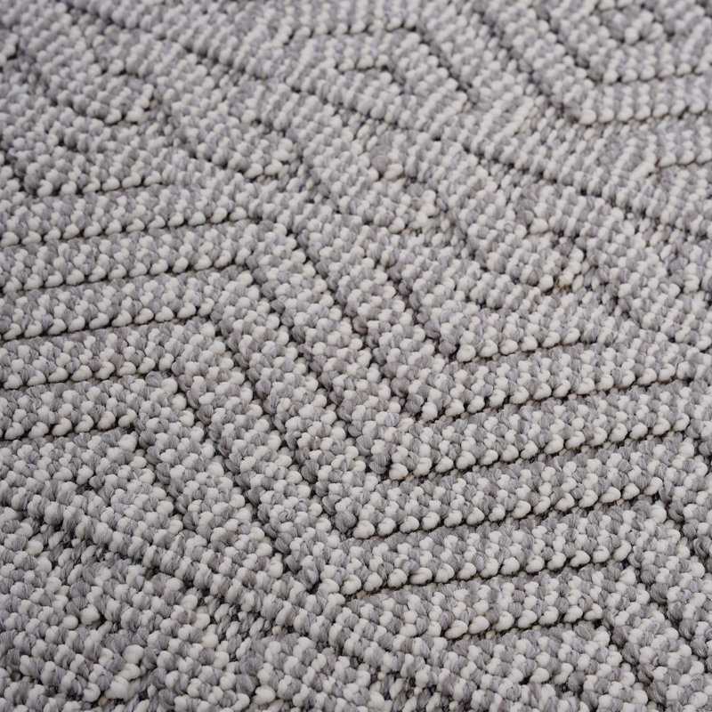 Geometric Indoor/Outdoor Area Rug, Runner 2'2" x 8'
