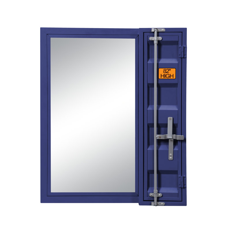 Miroir de salle de bain Cargo, Bleu
