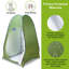 Ensemble de 1 tente de toilette portative Pop Up