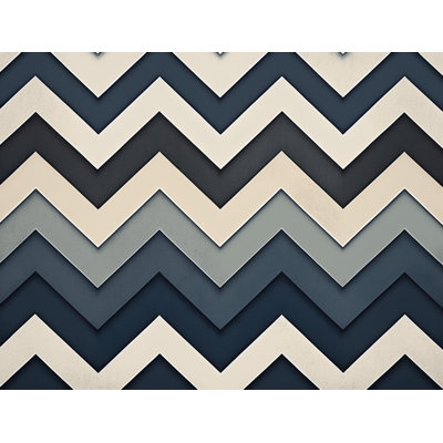 Housse de couette à chevrons