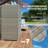 Outdoor Towel Rack For Pool W/ Drawer & Cabinet, Gray-1979305304