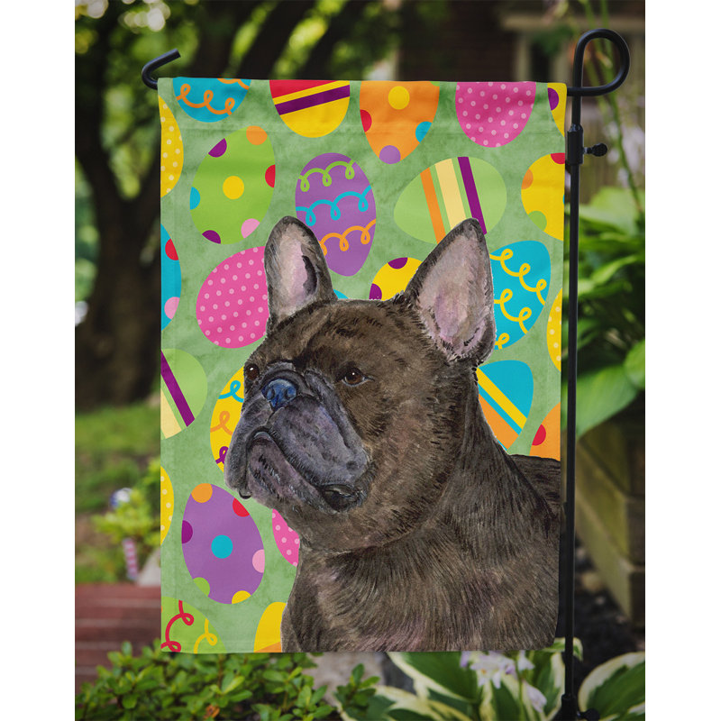 Drapeau de jardin Atara, Bouledogue français 3