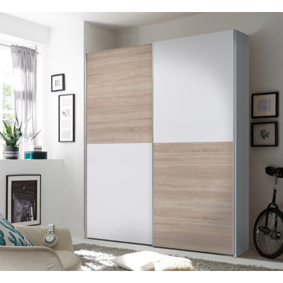 2 Door Manufactured Wood Wardrobe