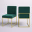Chaise d'appoint rembourrée en velours Amberdawn-1602561294-1602561297