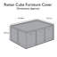 Allexia Outdoor Patio Dining Set Cover