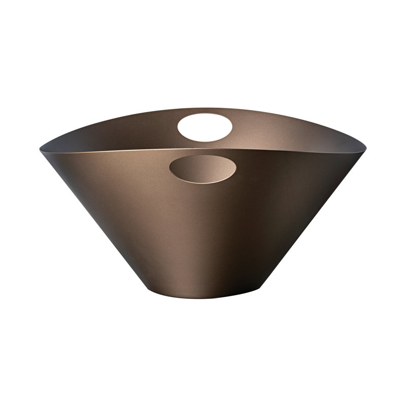 Atmosfera Venere Bucket 15.37" - 6 Pieces - Materic Bronze, Bronze matériel