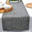 Chemin de table en coton avec bords cousus décoratifs, écharpe de commode, couvercle supérieur de meuble-864054049-870006304