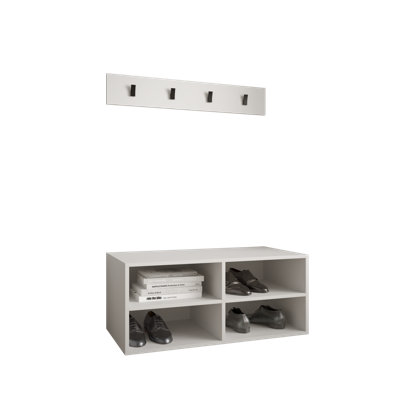 8 Pair Shoe Storage Cabinet