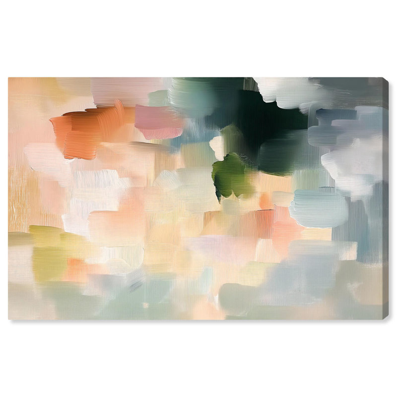 Toile onirique II par Art Remedy, H 16 po x l 24 po, Toile tendue