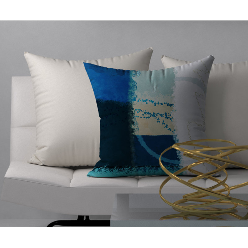 Coussin décoratif carré écoénergétique, 20 po x 20 po