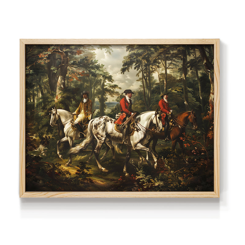 Faune - LX III - Reproduction encadrée - Restickable, Naturel, H 16 po x l 20 po