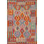 Tapis décoratif multicolore kilim oriental 3 x 5