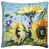 Motif floral bleu clair / jaune n'est pas disponible