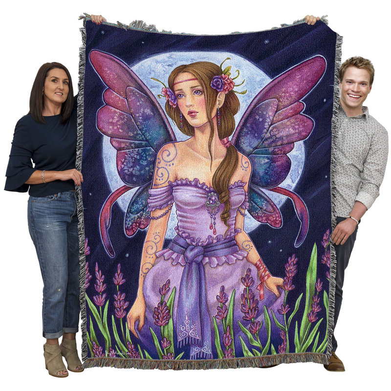 Jeté de lavande Pure Country Weavers par Brigid Ashwood