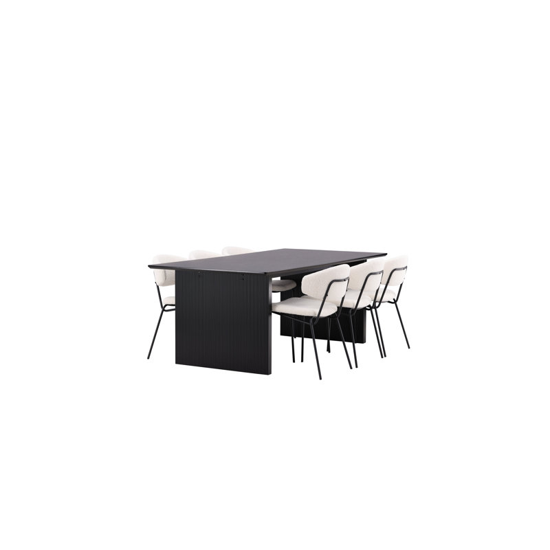 Ottoville 6 - Person Dining Set