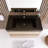 Madesyn 35.43'' Single Bathroom Vanity with Resin Top-120729277