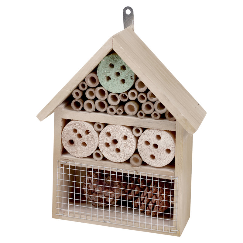 Palisade Hanging Bumblebee House, Natural