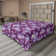 Drap plat à motif floral bohème Ambesonne