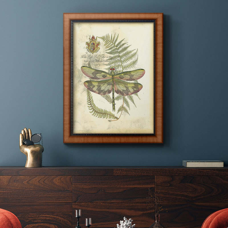 Regal Dragonfly IV (PP), toile encadrée de qualité supérieure - prête à être accrochée, H 36 po x l 24 po x P 2,5 po