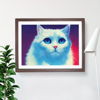 Unique Cat - Framed Print