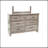 DRESSER In Gray Oak