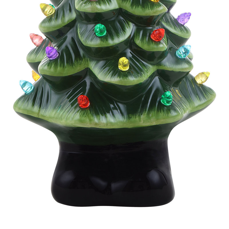 Arbre de Noël en céramique 8,5 po Nostalgic