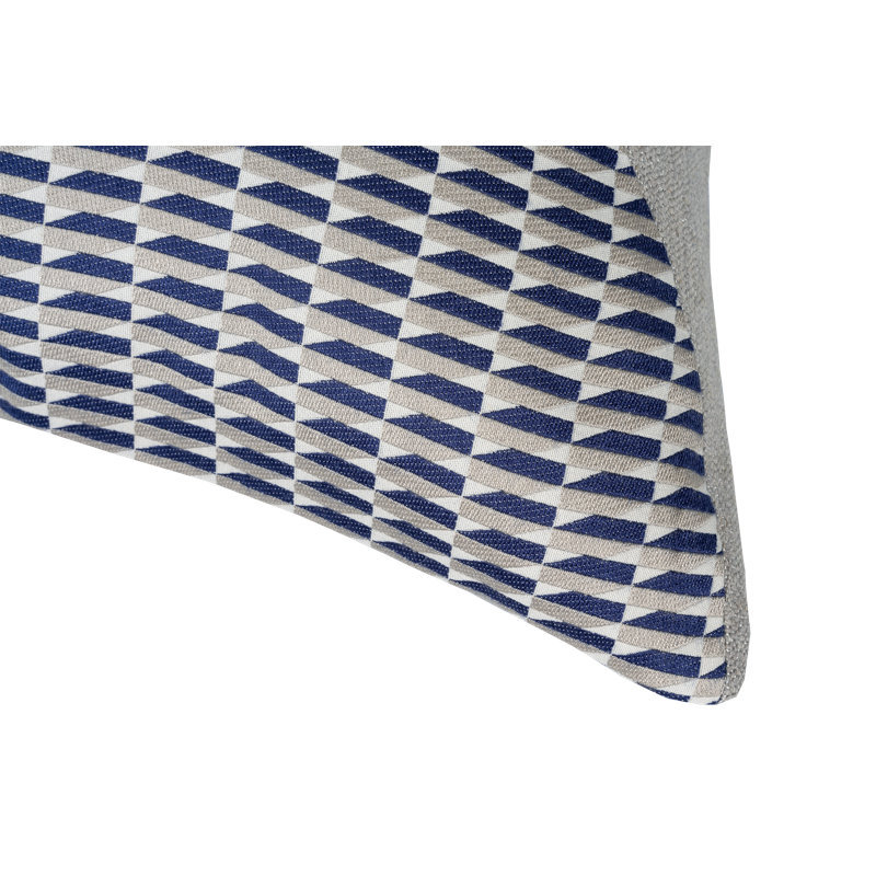 Patchwork Reversible Throw Pillow