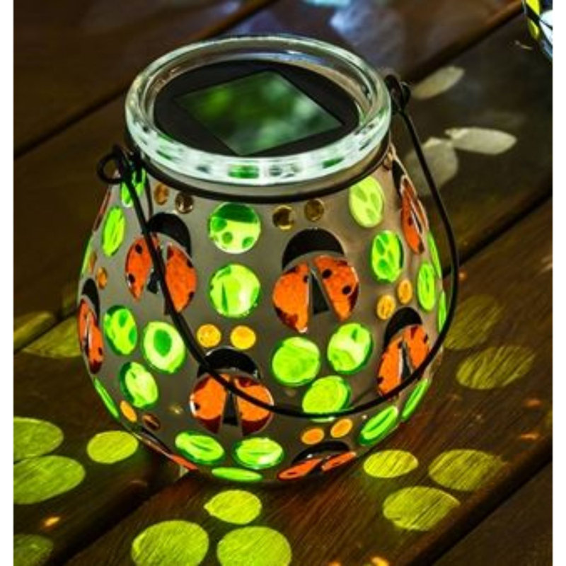 4.33'' Solar Powered Jar Lantern